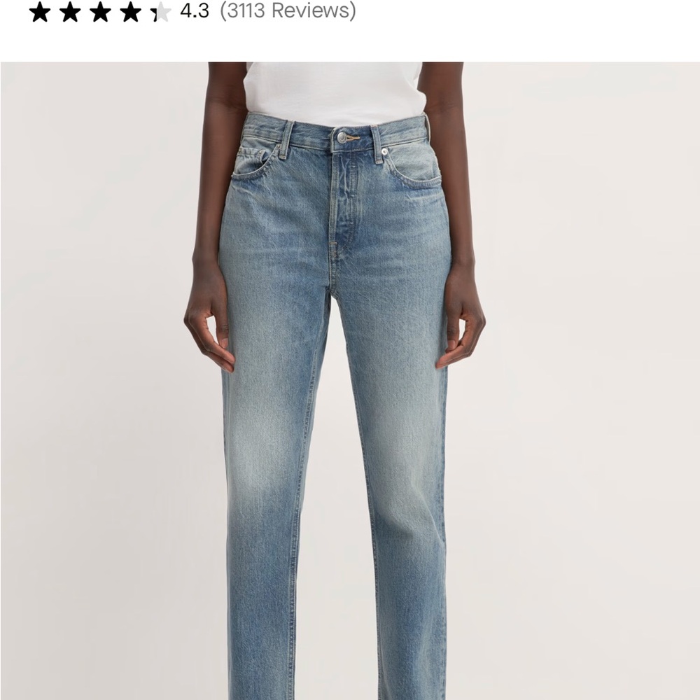 Everlane 90’s Cheeky Jean Ankle Length in Vinrsge Mid Blue
